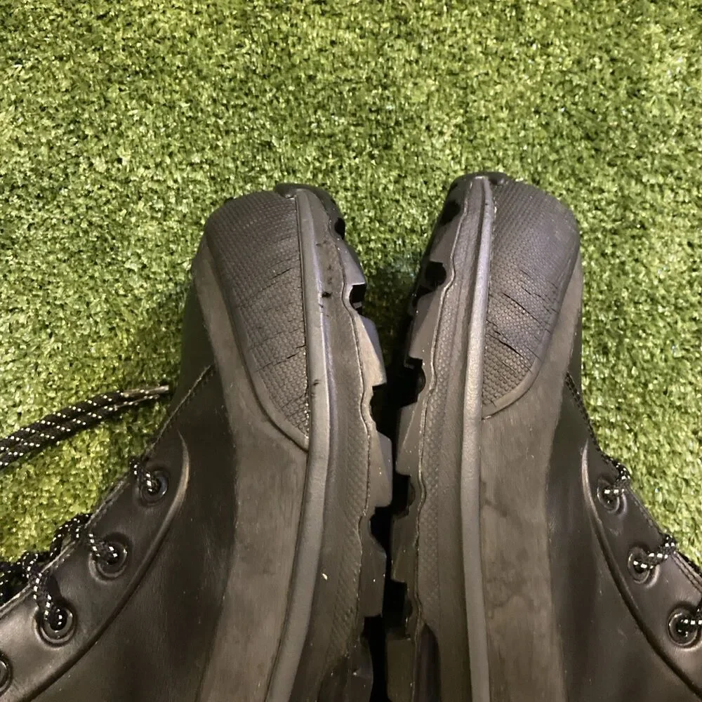 Nike ACG Air Max Hiking Combat Work Boots Men’s 15 Black Leather Shoes